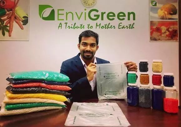 改性尼龍等塑料袋的革命:印度公司發(fā)明可以吃的有機環(huán)保袋